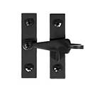 Acorn Manufacturing [ALKBR] Forged Iron Cabinet Latch - Smooth - Pig Tail - Matte Black Finish - 1 3/8&quot; L