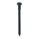 Acorn Manufacturing [ASNB9] Stainless Steel Lag Screw - Hex Head - Black Finish - 3/8" x 4" L - 100 Pack