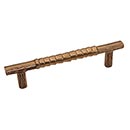 Hardware International [10-105-C] Solid Bronze Cabinet Pull Handle - Oversized - Natural Series - Champagne Finish - 5" C/C - 6 3/8" L