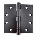PBB Architectural [BB514545800] Stainless Steel Door Butt Hinge - Ball Bearing - Full Mortise - Standard Weight - Square Corner - Black Finish - 4 1/2&quot; H x 4 1/2&quot; W