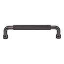 Top Knobs [TK3263AG] Steel Cabinet Pull Handle - Garrison Series - Oversized - Ash Gray Finish - 5 1/16&quot; C/C - 5 9/16&quot; L