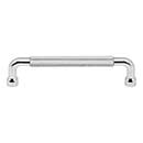 Top Knobs [TK3263PC] Steel Cabinet Pull Handle - Garrison Series - Oversized - Polished Chrome Finish - 5 1/16&quot; C/C - 5 9/16&quot; L