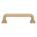 Atlas Homewares [A6023-WB] Die Cast Zinc Cabinet Pull Handle - Kimberton Series - Standard Size - Warm Brass Finish - 3 3/4" C/C -  4 1/2" L