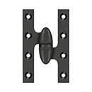 Deltana [OK5032B10B-R] Solid Brass Door Olive Knuckle Hinge - Right Handed - Oil Rubbed Bronze Finish - 5&quot; H x 3 1/4&quot; W