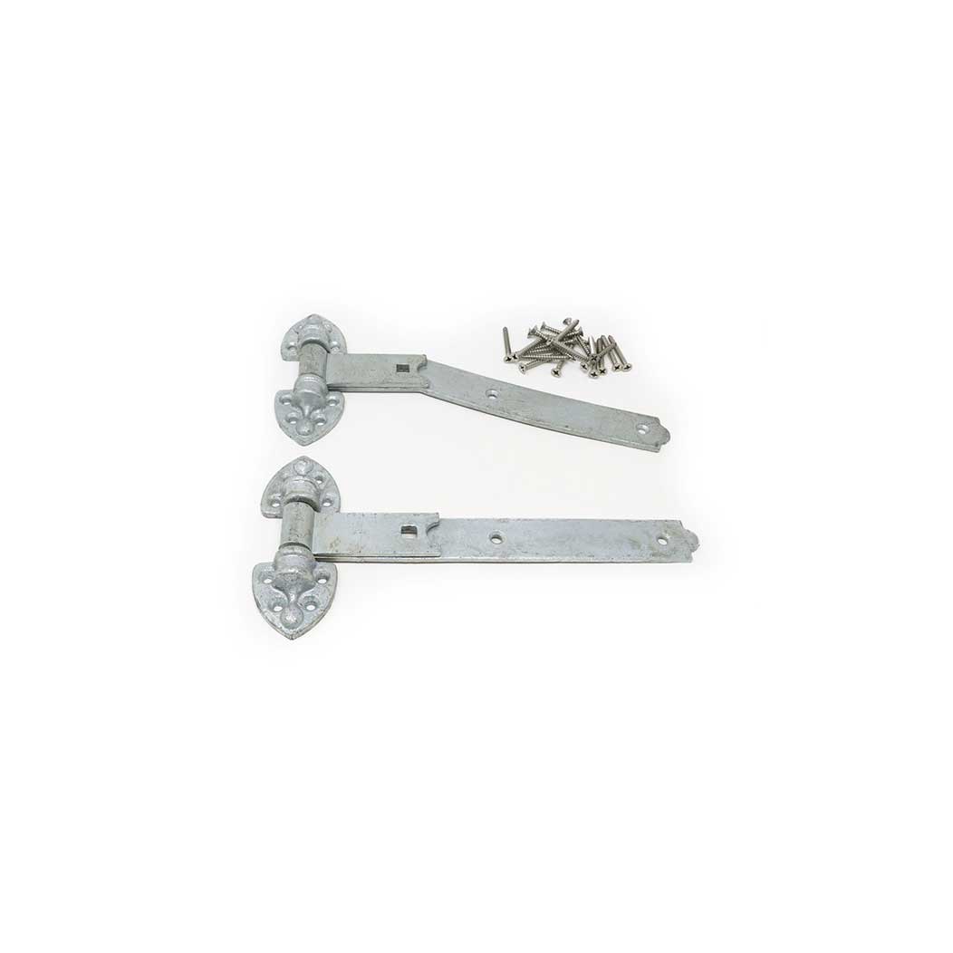 Snug Cottage Hardware 12 Straps with Pin to Screw Hinge Sets for Wood  Gates