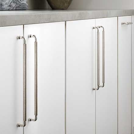 Kinney Cabinet Pull with Backplate